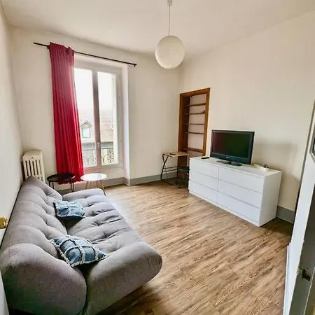 T2 Berriat - Proche Gare & Centre - Equipe Avec Wifi * גרנובל