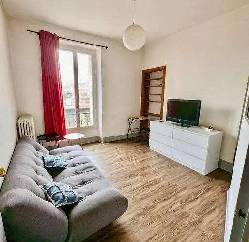 T2 Berriat - Proche Gare & Centre - Equipe Avec Wifi * Grenoble